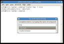 A GtkEntryCompletion widget